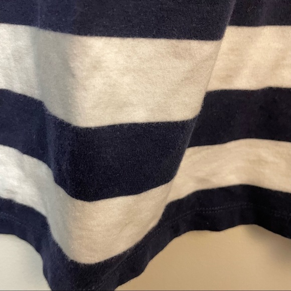 Old Navy Blue And White Striped Strapless Maxi Dress Size S - Picture 7 of 9